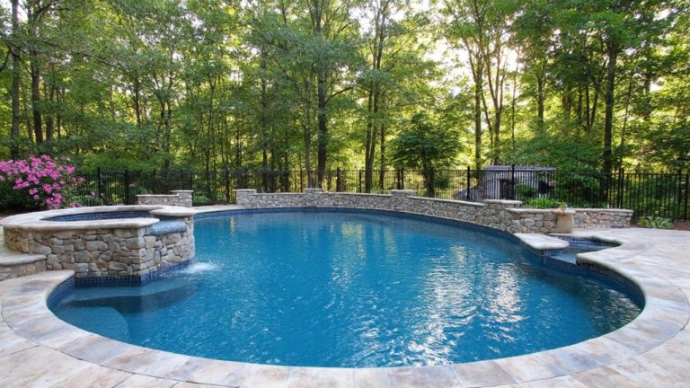 custom gunite pool design