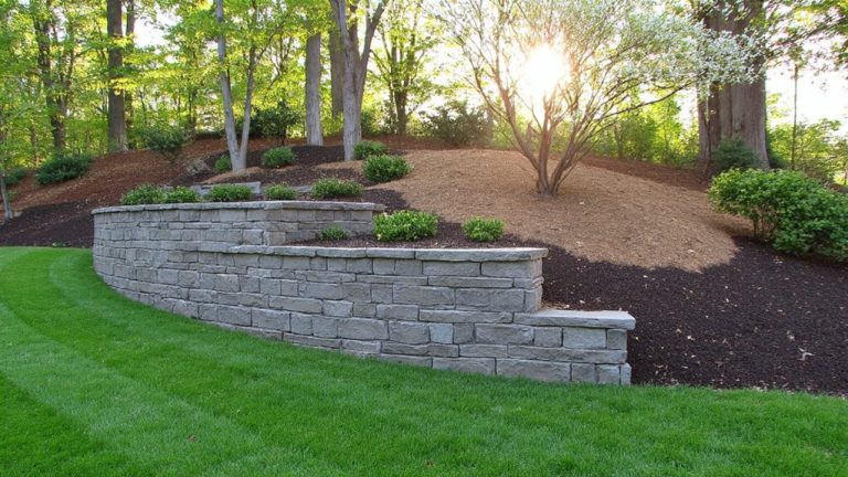 retaining wall installation services