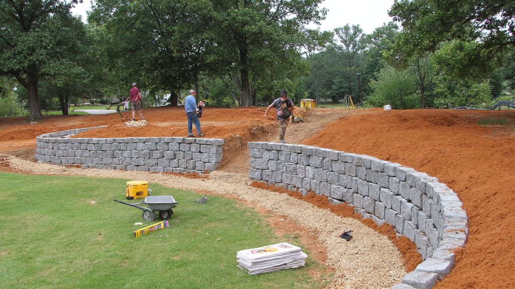 transform sloped yards beautifully